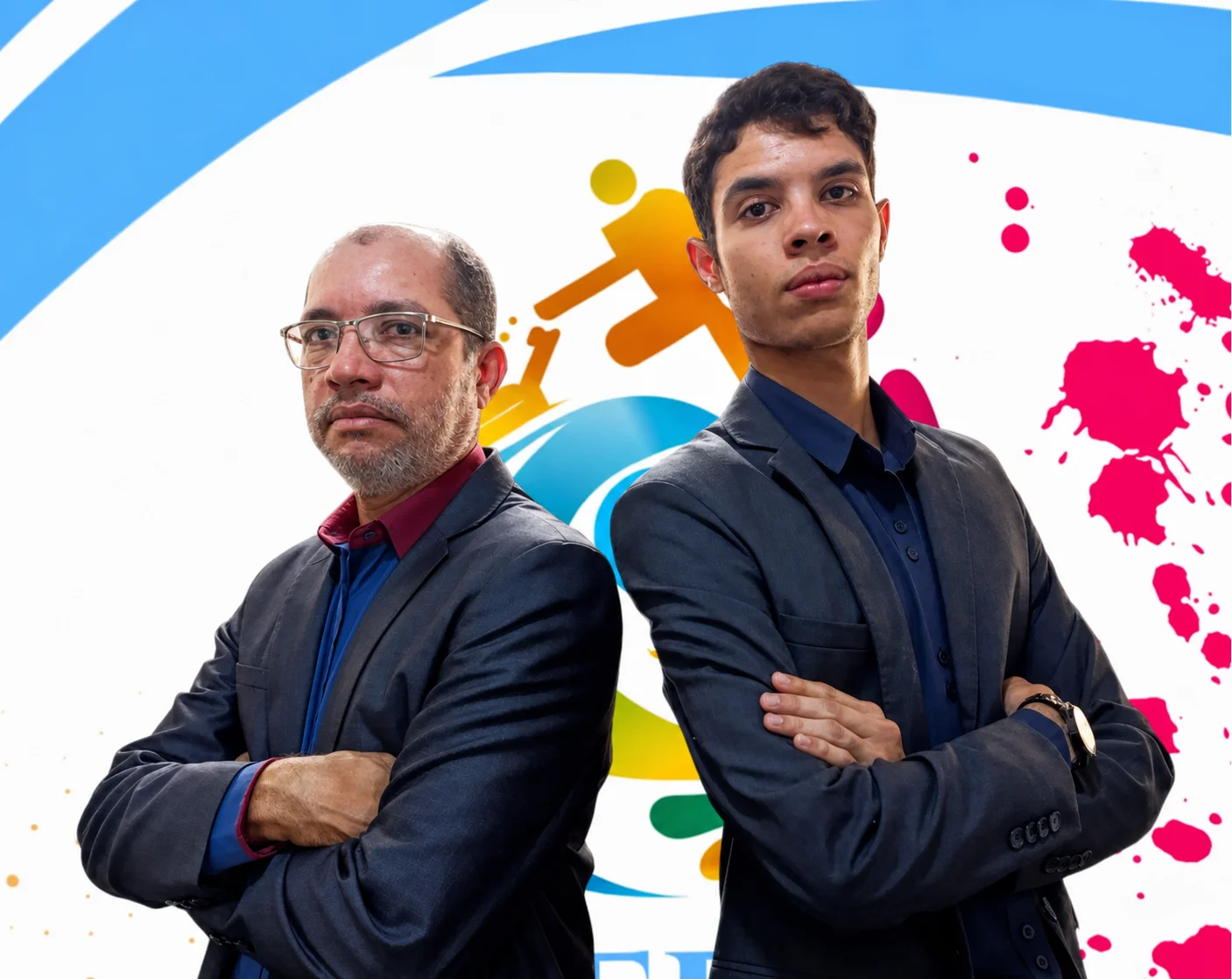 Equipe Alfred Pintando as Cores